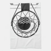 Pop Art Basketball Theedoek (Verticaal)