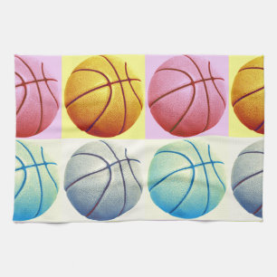 Pop Art Basketball Theedoek