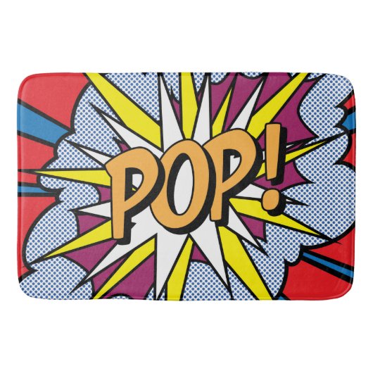 Pop Art Bath Mat (Voorkant)