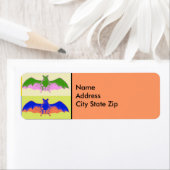 Pop Art Bats Etiket (Insitu)