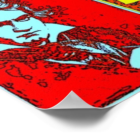 Pop Art Beethoven Poster (Hoek)