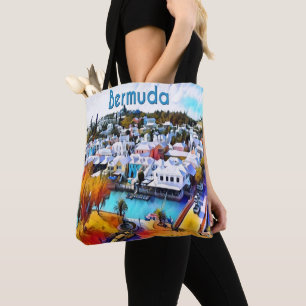 Pop Art Bermuda canvas tas