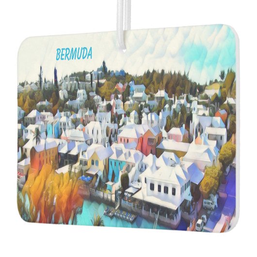 Pop Art Bermuda Keramiek Luchtverfrisser (Links)