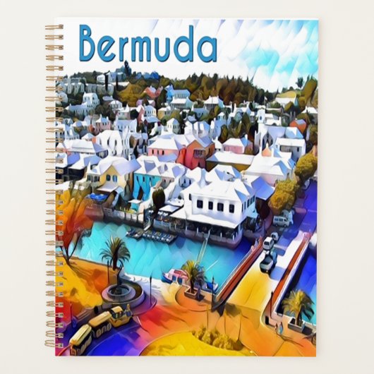 Pop Art Bermuda Planner (Voorkant)