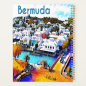 Pop Art Bermuda Planner (Achterkant)