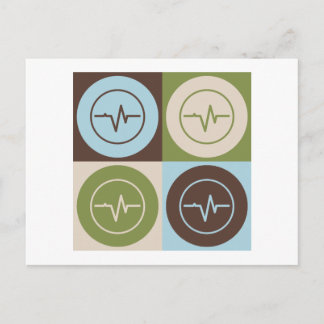 Pop Art Biomedical Engineering Briefkaart