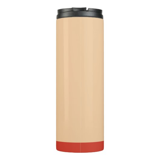 Pop Art Black Cat Thermosbeker (Achterkant)