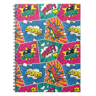 Pop Art Boom Comic Notitieboek