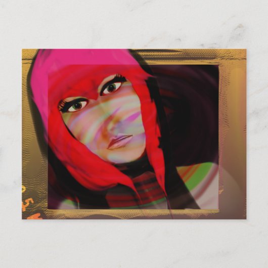 Pop Art Briefkaart (Voorkant)