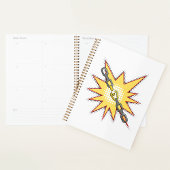 Pop Art Broken Chain Explosion Bold Comic Style