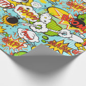 Pop Art Cadeaupapier (Hoek)