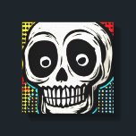 "Pop Art Calavera : Un tour contemporain<br><div class="desc">Titre : "Pop Art Calavera : A Contemporary Twist" Oeuvre de Nate Haselton Design Description : "Entrez dans un monde où la tradition rencontre la modernité avec notre art de toile dynamique intitulé "Pop Art Calavera : A Contemporary Twist". Cette pièce captivante prend le crâne typique de Calavera et la...</div>