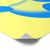 Pop Art Cartoon Dog Poster (Hoek)