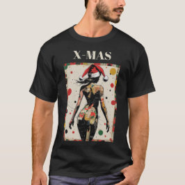  Pop Art Christmas T-shirt - Abstracte vakantie