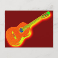 Pop Art Classical Guitar