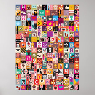 Pop Art Collage Poster