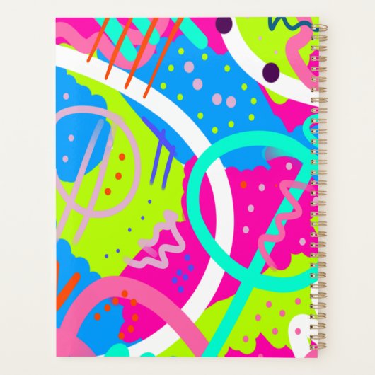 Pop Art Coloré Funky (Dos)