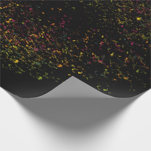 Pop Art Colorful Lips Cadeaupapier (Hoek)