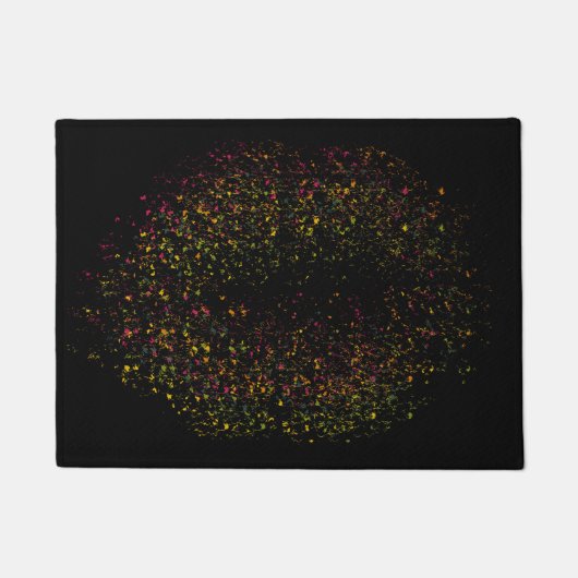 Pop Art Colorful Lips Deurmat (Voorkant)