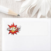 Pop Art Comic Bang! Etiket (Insitu)