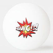 Pop Art Comic Bang! Pingpongballen (Voorkant)