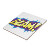 Pop Art Comic Blam! Tegeltje (Zijkant)