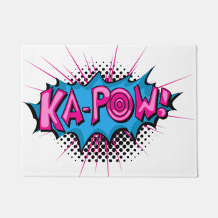 Pop Art Comic Ka-Pow! Deurmat