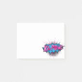 Pop Art Comic Ka-Pow! Post-it® Notes (Voorkant)