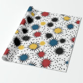 Pop Art Comic Splash Cadeaupapier (Uitgerold)