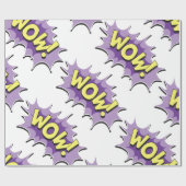 Pop Art Comic Style Cadeaupapier (Vlak)