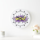 Pop Art Comic Style Grote Klok (Huis)