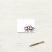 Pop Art Comic Style Post-it® Notes (Op bureau)