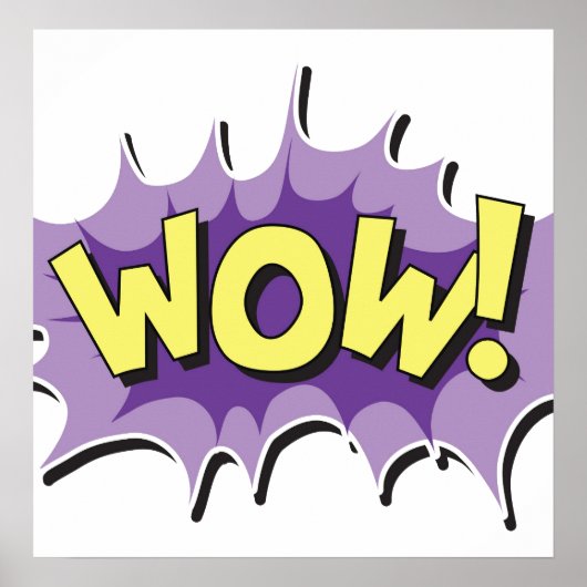 Pop Art Comic Style Poster (Voorkant)