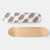 Pop Art Comic Style Skateboard (Horizontaal)