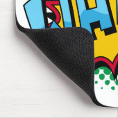 Pop Art Comic Style Whap! Muismat (Hoek)