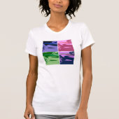 Pop Art Corvettes T-shirt (Voorkant)