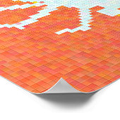 Pop Art Crab Poster 2 (Hoek)