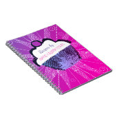 Pop art cupcake recette de cuisson carnet (Côté Droit)