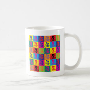 Pop Art Cycling Koffiemok