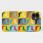 Pop Art Dachshunds Case-Mate iPhone Case (Achterkant (horizontaal))
