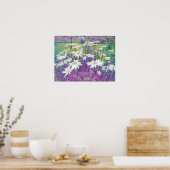 Pop Art Daisies Poster (Keuken)
