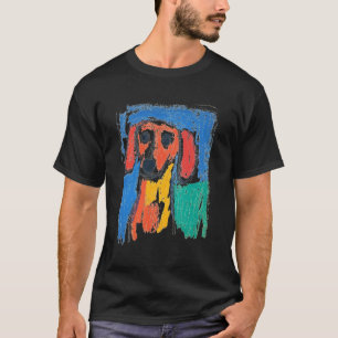 Pop Art Daschund Kinderen T-shirt