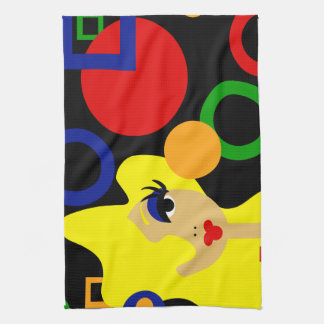 Pop Art Date Colorful Kitchen Towels Theedoek