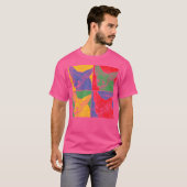 Pop Art Desert Fox T-shirt (Voorkant volledig)