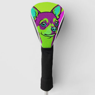 POP ART DOG - チワワ犬 No.3 Golfheadcover
