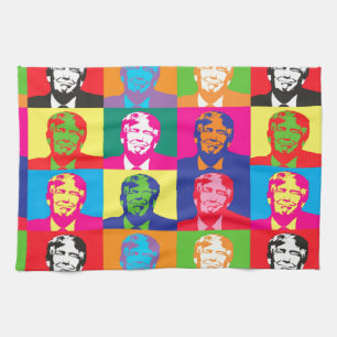 pop art donald trump theedoek