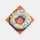 Pop Art Donut Servet (Hoek)