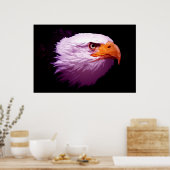 Pop Art Eagles - Bald Eagle Affiches (Cuisine)