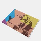 Pop Art Effect Beagle Deurmat (Schuin)