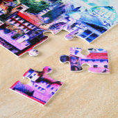 Pop Art  Eiffeltoren Legpuzzel (Zijkant)